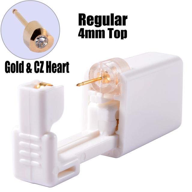 Disposable Self Ear Piercing Gun Sterile Cartilage Tragus Helix Piercing Unit NO PAIN Piercer Tool Machine Kit With Stud