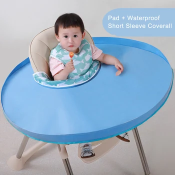 

Baby Dinner Mat Cover Napkin Waterproof Highchair Bumper Anti-dirty Pad Meal Tray Baby Seat Cushion Polyester Easy to Assemble