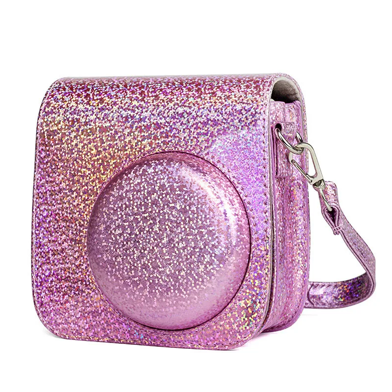 Пленка для фотоаппарата Fujifilm Instax Mini 9 8 голографический чехол с блестками и