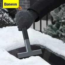 Baseus voiture grattoir à glace outil de déneigement pare-brise Deforst grattoir doux hiver broyeur essuyer Auto pelle à neige glace nettoyeur de verre