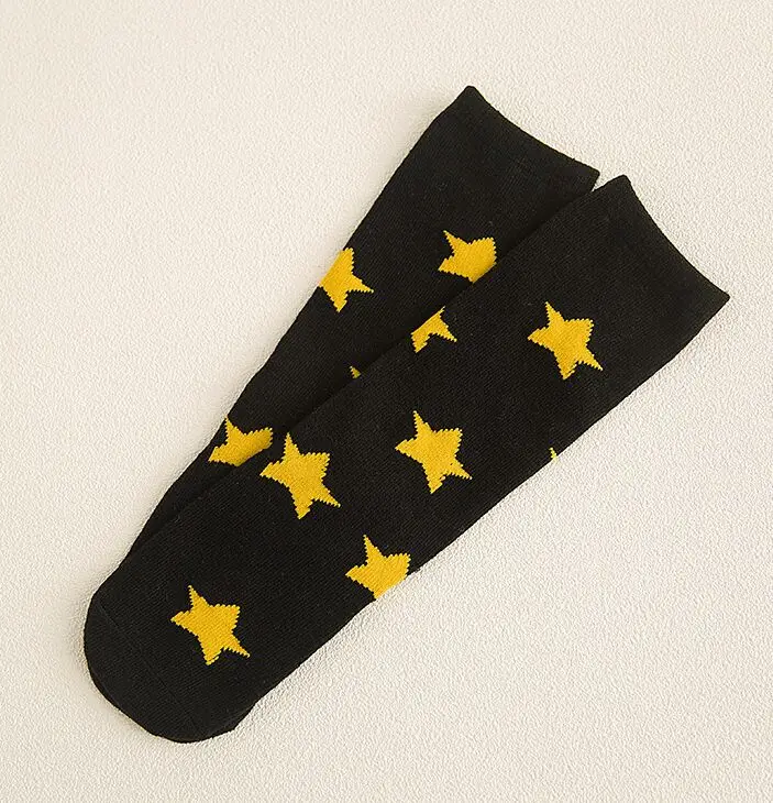kids socks 13 Гольфы для маленьких девочек милые детские однотонные хлопковые длинные черные носки без пятки для девочек спортивные носки для школьников от 0 до 6 лет - Цвет: kids socks 13