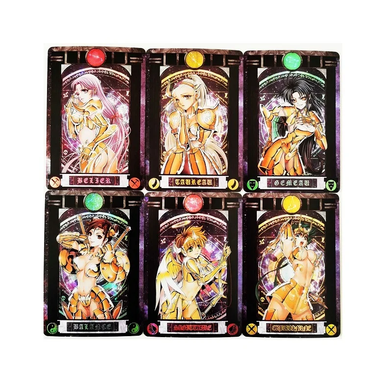 12 шт./компл. девушка версии Saint Seiya Twelve золотые Игрушки Хобби Коллекционные