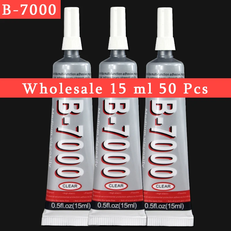 

Wholesaler 25ML B-7000 Glue B7000 25ml Multi Purpose Epoxy Resin Adhesives Crafts Glass Touch Screen Cell Phone Repair