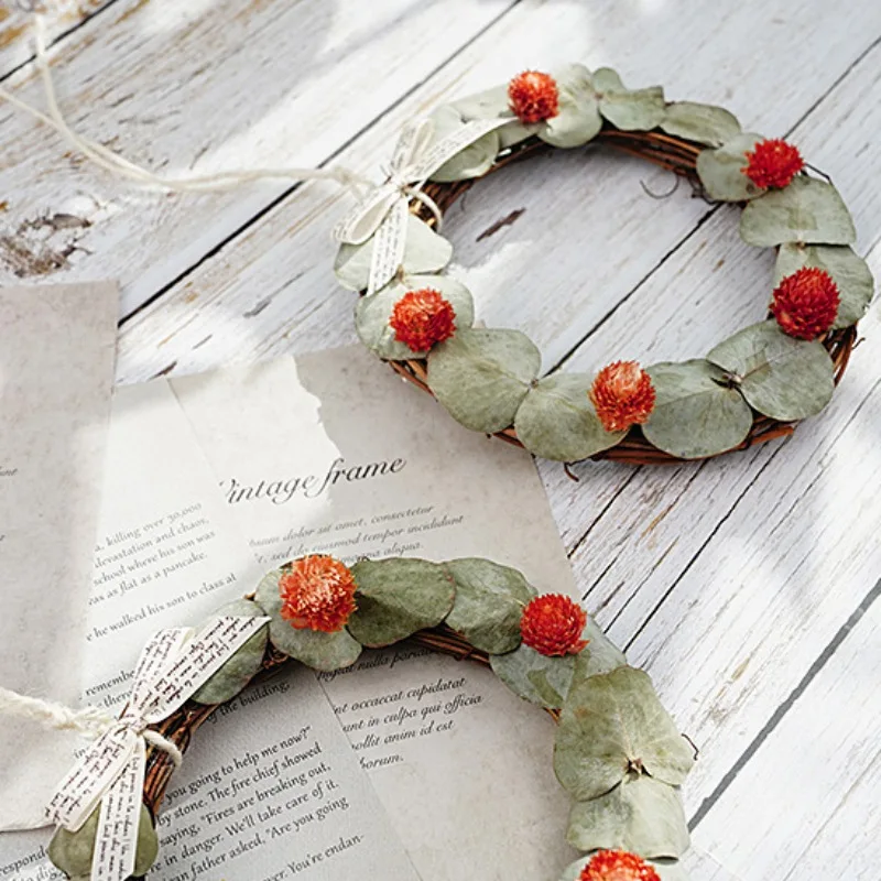 Christmas Wreath Christmas Tree Top Decoration Holiday Party Supplies Family Wreath Christmas Ornaments