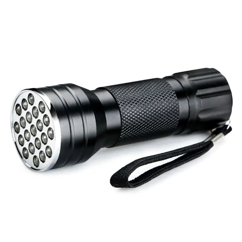 

UV Flashlight 21LED 12LED UV Light 395-400nm LED UV Flashlights