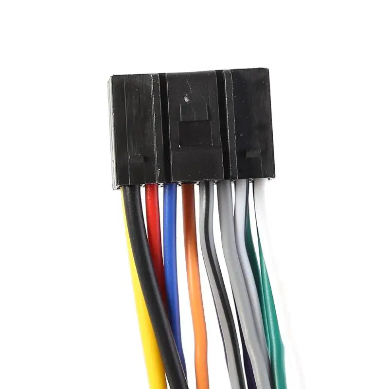 Для KENWOOD 16 Pin ISO жгут проводов разъем адаптер стерео ткацкий станок пластик металл длительный высокая термостойкость
