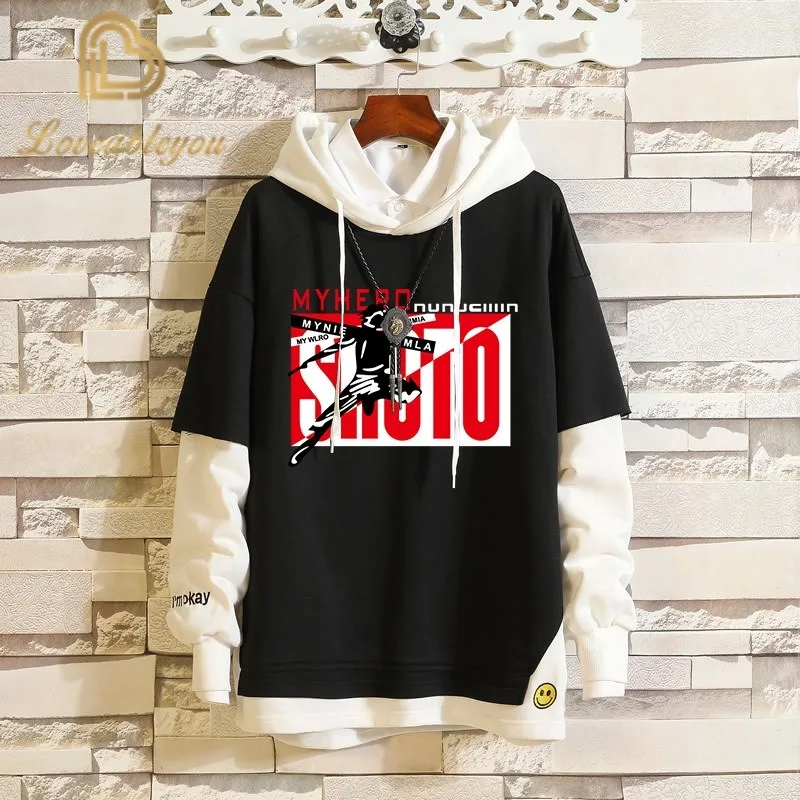 Новинка Аниме Толстовка для мужчин и женщин толстовка My Boku No Hero Academy Midoriya izku Todoroki Shoto Косплей Костюм подарок на Хэллоуин