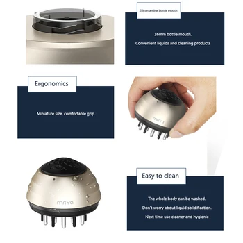 

Salon Promotive Washable Regrowth Tool Liquid Guiding Comb Portable Healthy Scalp Massager Essential Oil Hair Care Handheld