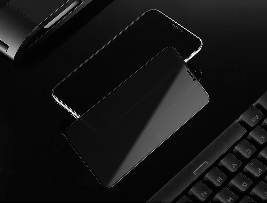 hoco закаленное стекло для iphone 11 Pro Max X Xr Xs Max защита от подглядывания прочное полноэкранное стекло пленка матовое протектор экрана для айфона на айфон стекло айфон защита экрана от царапин и ударов