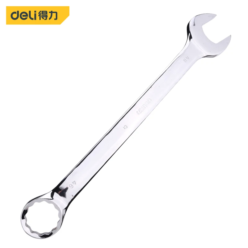 

Deli Ratchet Combination Metric Mirror Wrench 46mm Fine Tooth Gear Ring Torque Socket Nut Hand Tools Alicates High Repair Tools