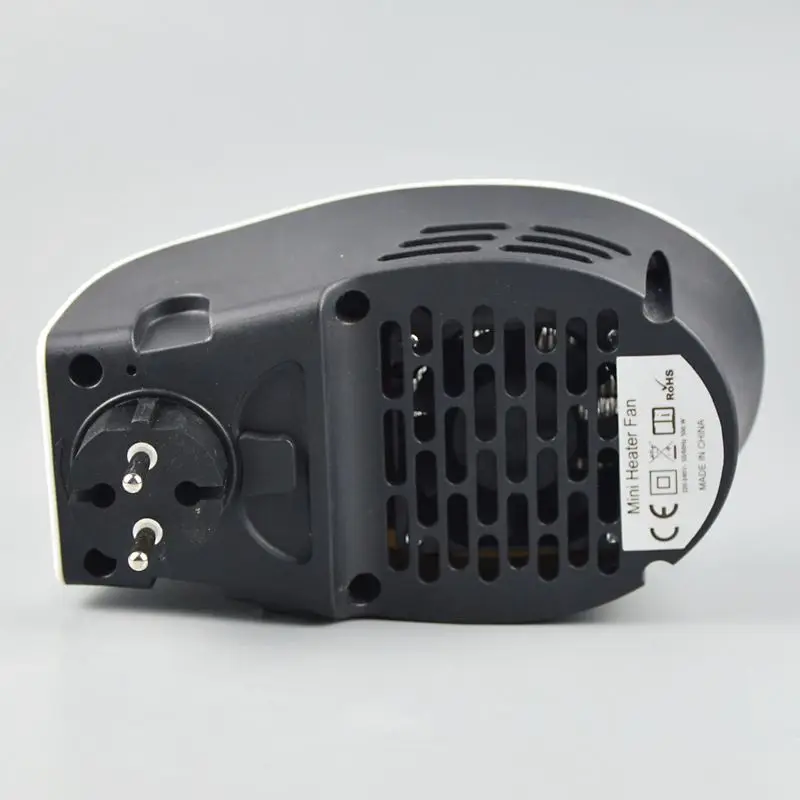 EU Plug 500W Electric Heater Mini Fan Heater Desktop Household Wall Handy Heater Stove Radiator Warmer Machine for Winter