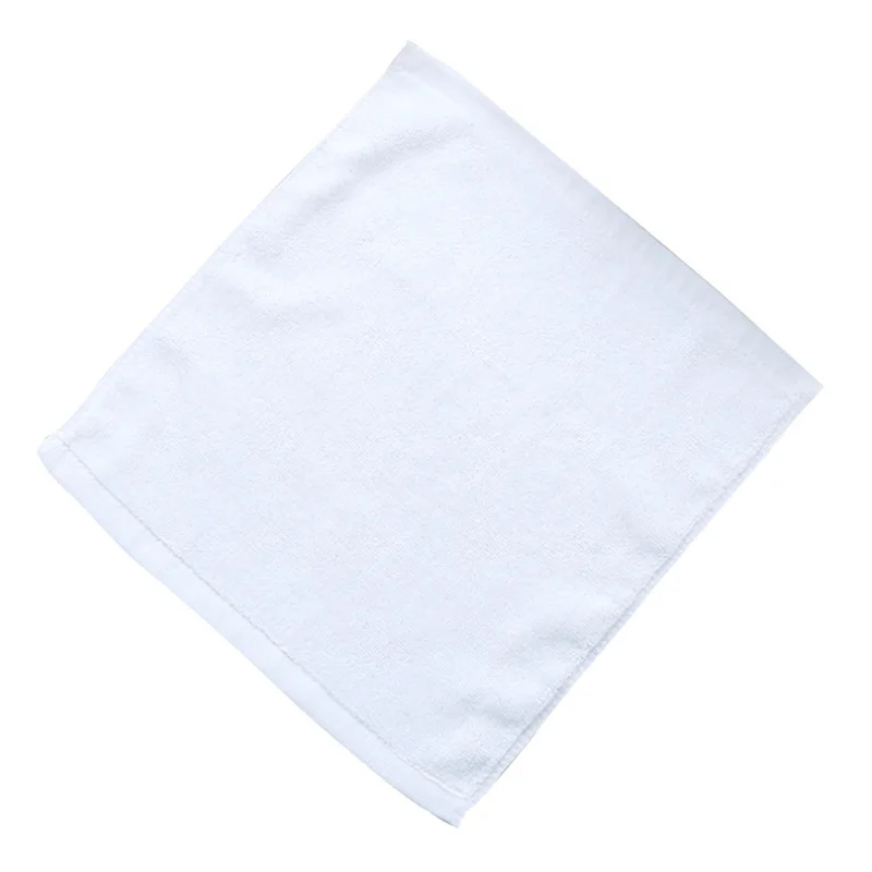 30*30 см мягкое белое Дешевое полотенце для лица маленькие полотенца для рук кухонное полотенце для отеля ресторана детского сада Хлопковое полотенце