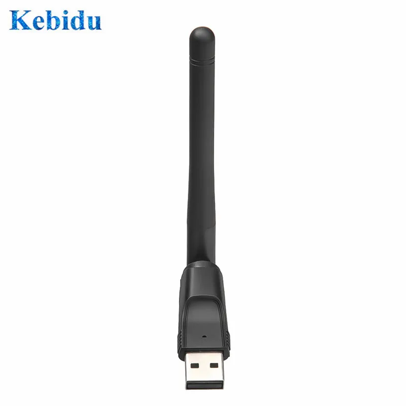 

KEBIDU 150Mbps Wifi Adapter USB 2.0 WiFi Dongle MT-7601 Mini Wi-fi Receiver Wireless Network Card 802.11b/n/g Antenna wi fi