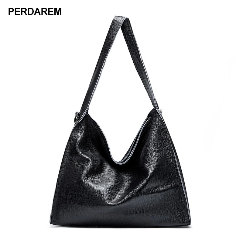 

New female bag shoulder bag lychee pattern first layer cowhide female bag simple mother-in-law bag portable messenger bag