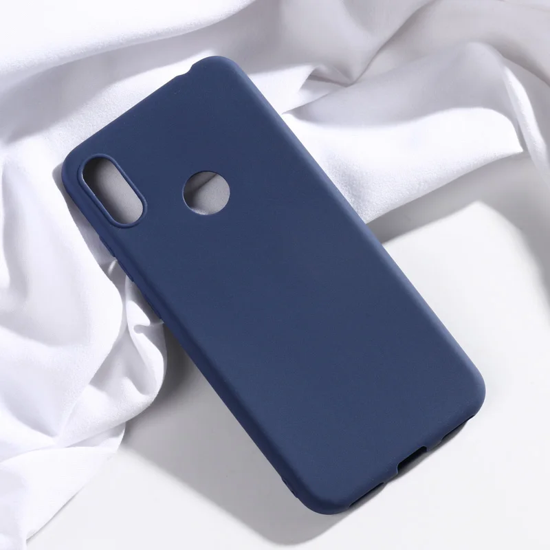 Чехол для huawei honor 8A, мягкий простой силиконовый чехол для телефона ярких цветов, чехол для honor 8A honor 8a, задняя крышка