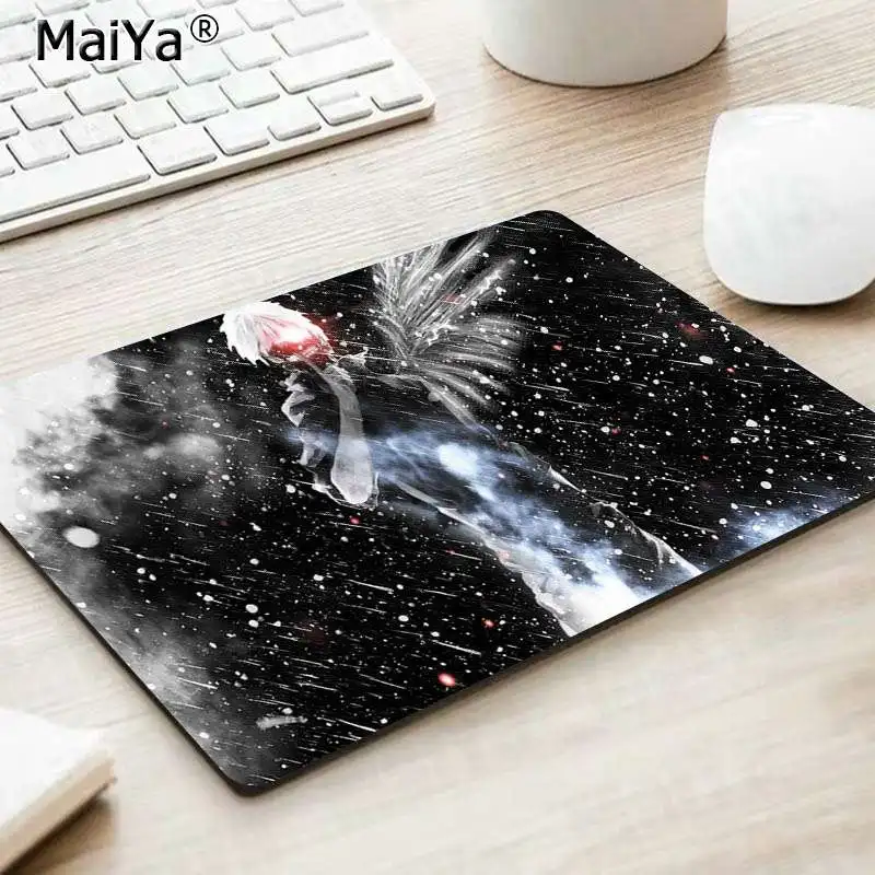 Maiya, игровой коврик для мыши в виде Токийского Гуля, розничная, маленький резиновый коврик для мыши, версия для контроля скорости, большой игровой коврик для мыши