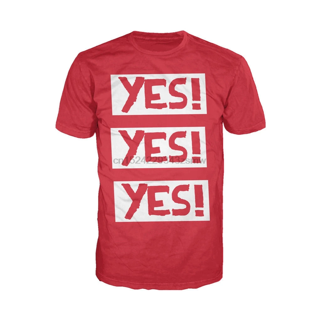 Да! Мужская футболка (красная) Wrestlinger t shirt |