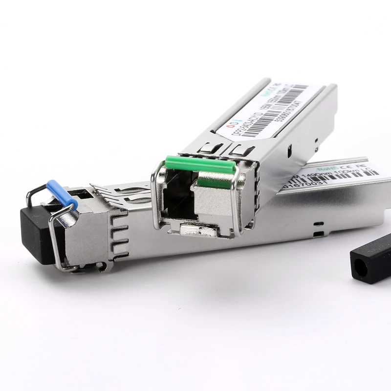 LC SFP волоконно-оптический модуль промышленного класса-40~+ 80 по Цельсию 1.25G20/40/60/80/100 км 1310/1490/1550nm Совместимый оптический модуль