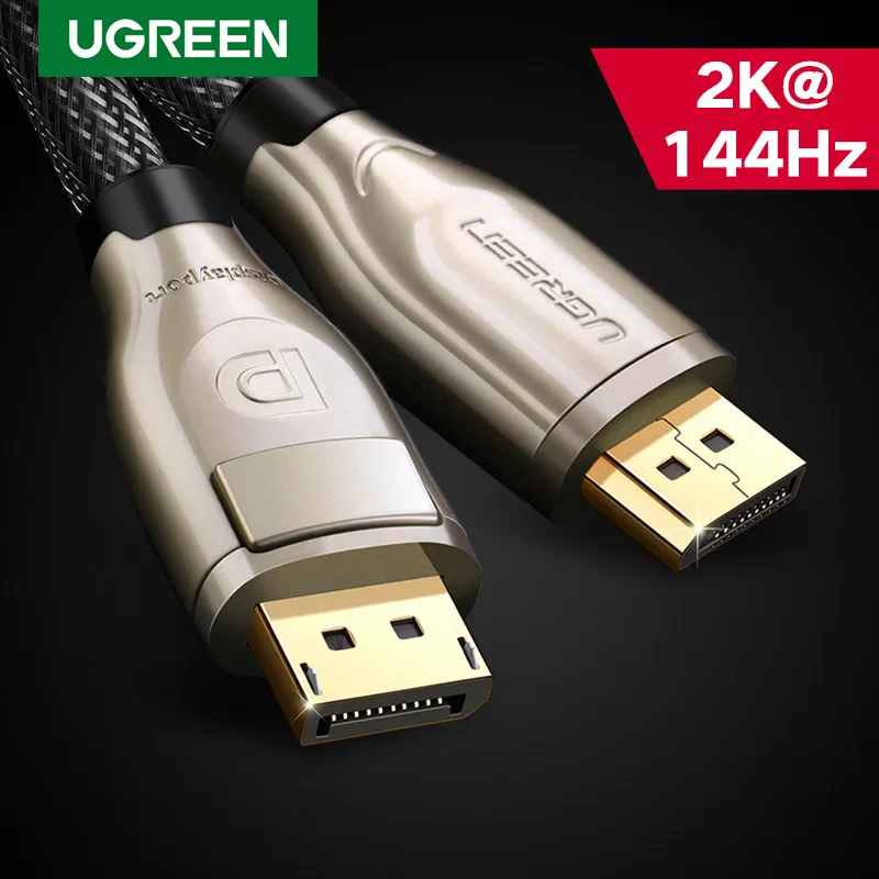 Кабель Ugreen DisplayPort 144 Гц, кабель подключения дисплея 1,2, 4K, 60 Гц для HDTV, графических карт, проекторов, кабель для соединения портов дисплея|display port|dp cabledisplay port dp | АлиЭкспресс