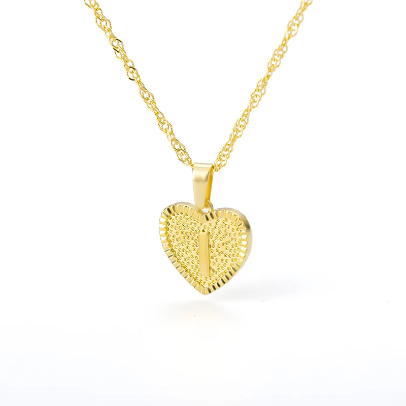 TINGN Collana Con Ciondolo Cuore E Iniziale A-Z Oro 14k – Gioiello Personalizzato Per Donne E Ragazze