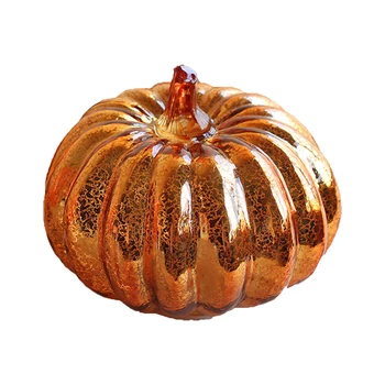 

Halloween Pumpkin Holiday Light Halloween Ornament Gifts Light Up Glass Pumpkin With Timer Halloween Decorations