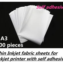 A3 Размер 200 штук оптом водонепроницаемый водный полиэстер самоклеящийся матовый фото на холсте для рекламы