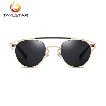 

MEESHOW 2020 fashion men women sunglasses retro round frame high quality luxury sunglasses designer accessories