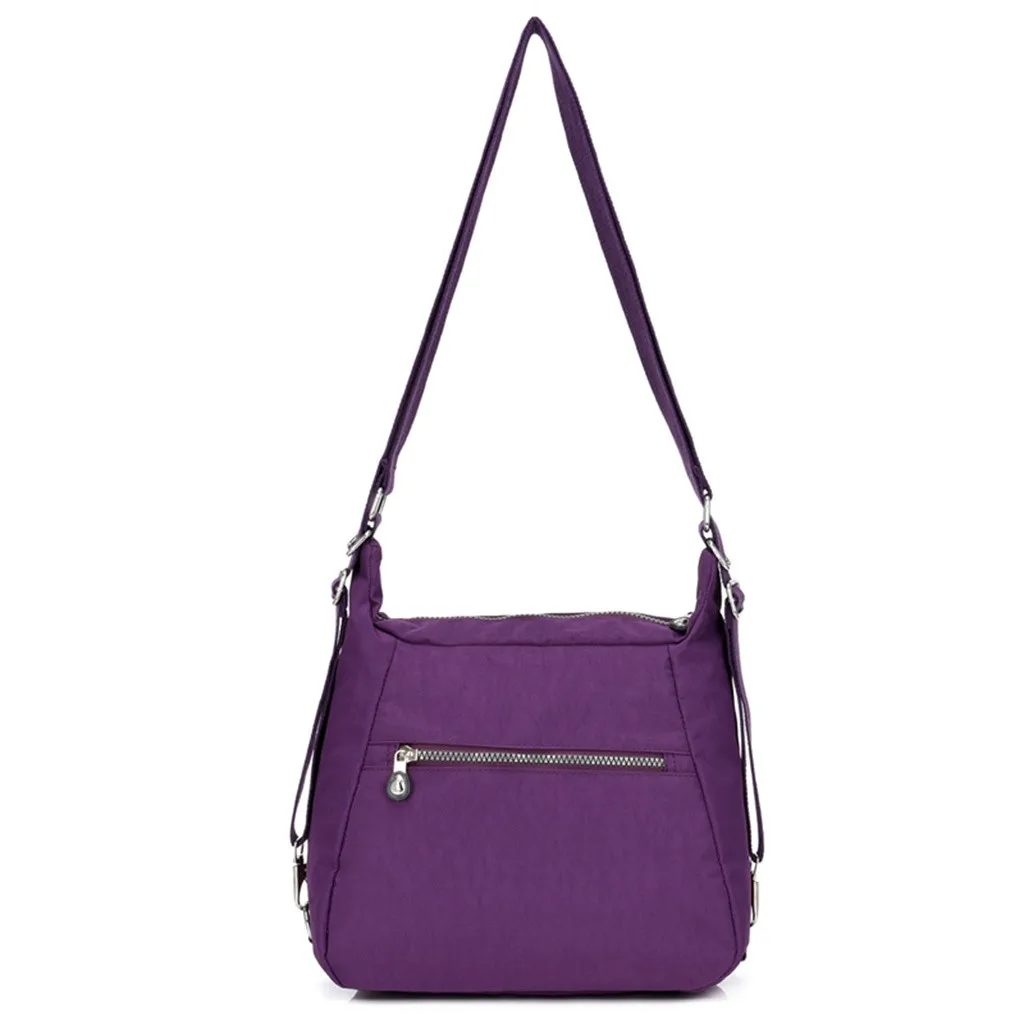 Женская нейлоновая сумка через плечо, сумка для покупок, водонепроницаемая, элегантная, одноцветная, для ежедневных покупок, сумка для мамы, сумка через плечо, новинка,, Bolsa Mujer