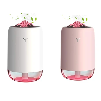 

USB Portable Mini Humidifiers,Personal Desktop Humidifier for Bedroom Office ,2 Mist Modes Colorful Night Light