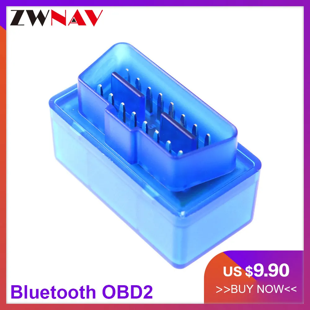 Автомобильный диагностический инструмент ELM327 V2.1 OBD2 для системы Android модели bluetooth