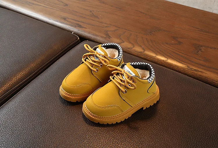 Boys Boots Winter Kids Snow Boots Sport Children Shoes For Boys Sneakers Fashion New Leather Child Shoes