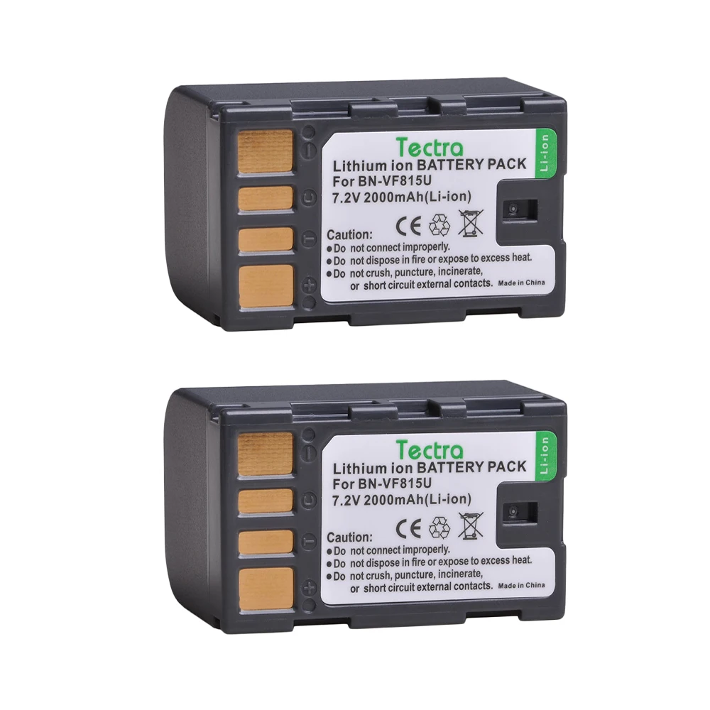 2 шт. BN-VF815 BN-VF815U BNVF815 Батарея для JVC GR-D720US GR-D728 GR-D750US GR-D771 GR-D720 GR-D740US Everio GZ-HD10 Батарея