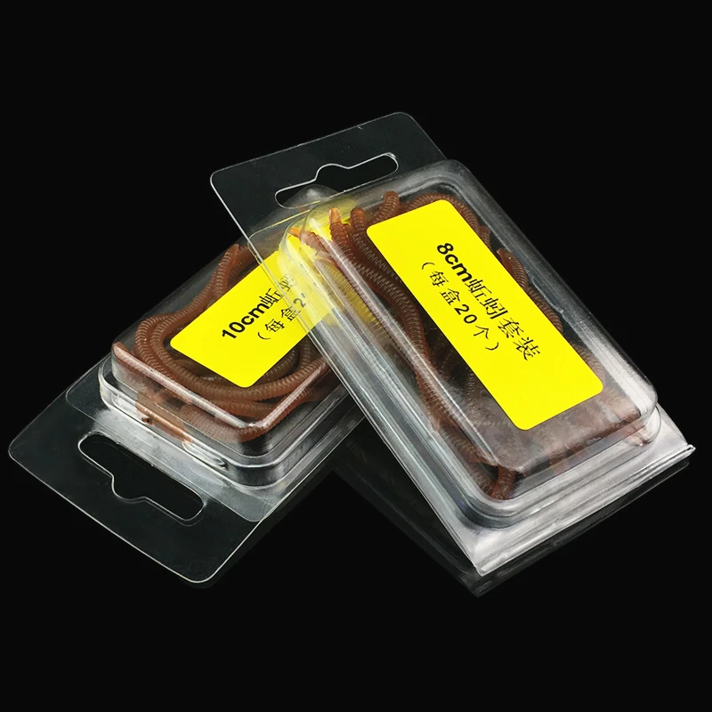 20 штук мягкие приманки для ловли рыбы реалистичные рыбные с запахом