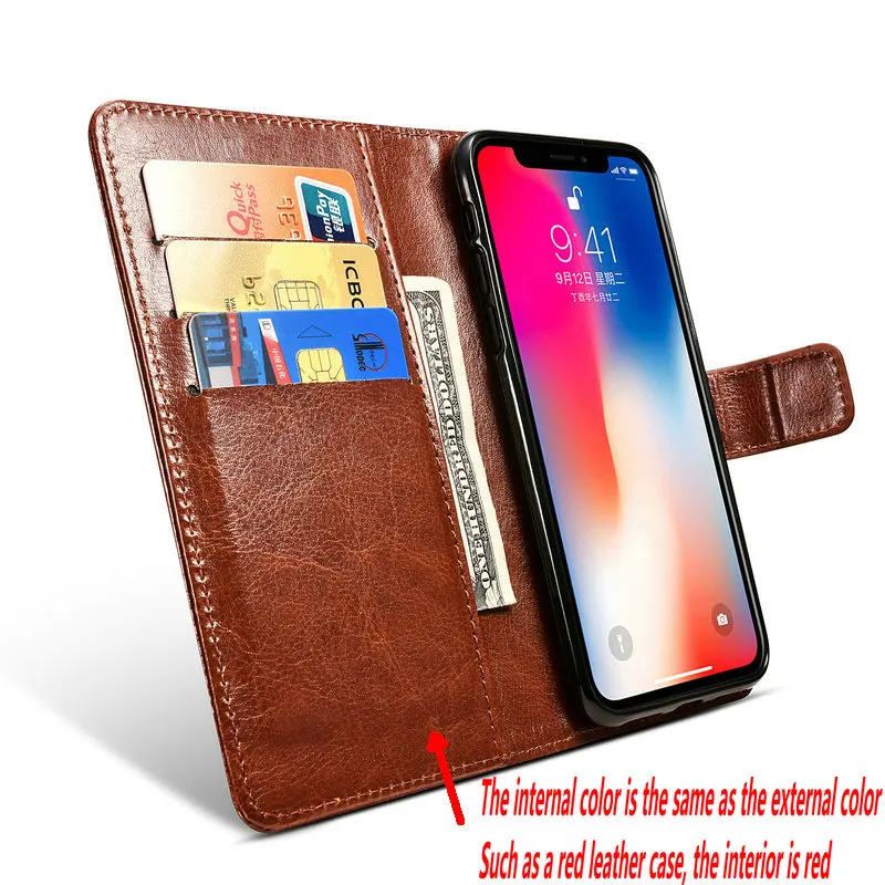 For ZTE Blade X7 Z7 D6 V6 V8 Mini ZTE V9 X9 A610 Z10 A6 Cover Leather Retro Flip Wallet Stand Phone Cases Bag Coque For ZTE Blade X7 Z7 D6 V6 V8 Mini ZTE V9 X9 A610 Z10 A6 Cover Leather Retro Flip Wallet Stand Phone Cases Bag Coque