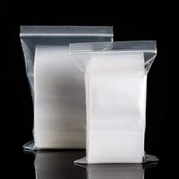 100pcs/lot Clear Heavy-Duty Thick Zip Lock jewelry Gift Package Storage Bag Ziplock Plastic Reclosable Poly Bag Thickness 0.12mm 2