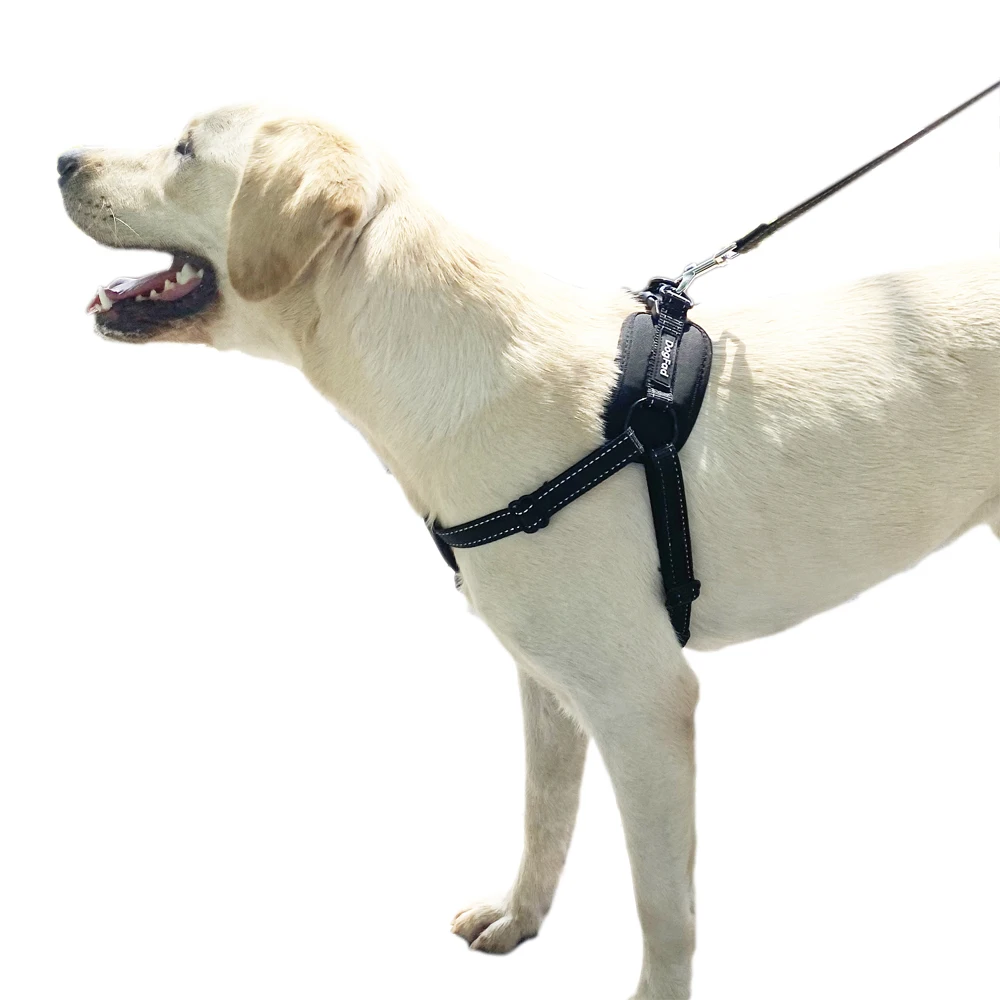 Dog Harness Comfortable Lining No Pull Adjustable Reflective Small Large Safety Walking Pet Harnesses and Vests