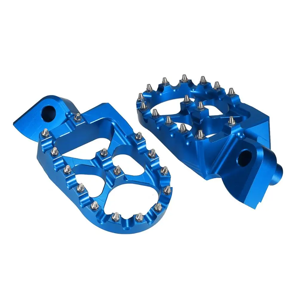 Мотоцикл подножки педаль, упор для ног с ЧПУ для Yamaha YZ65 YZ85 YZ125 YZ250 YZ250FX YZ450F YZ426F YZ400F WR250R WR250X WR450F