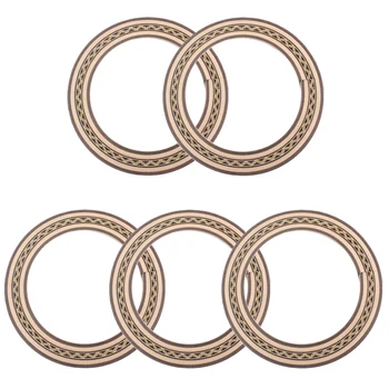 

Classical Acoustic Guitar Wood Inlaid Soundhole Rosette Luthier Supplies DIY