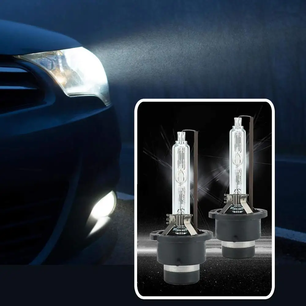 D2S HID лампы-4300 K, 6000 K, 8000K 35W ксеноновая Замена фар лампы-2 года гарантии-упаковка из 2