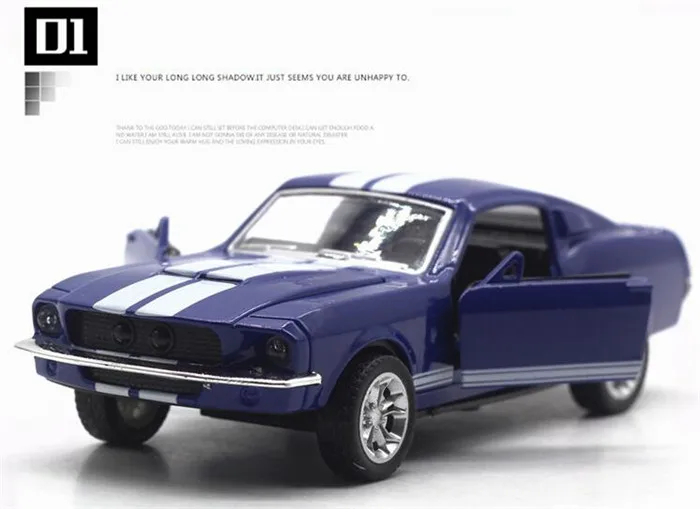 1:32 модель автомобиля из сплава с высокой имитацией, модель автомобиля Ford Mustang, модель игрушки, 2 открытых двери, литая металлическая игрушка, автомобиль для детей в подарок
