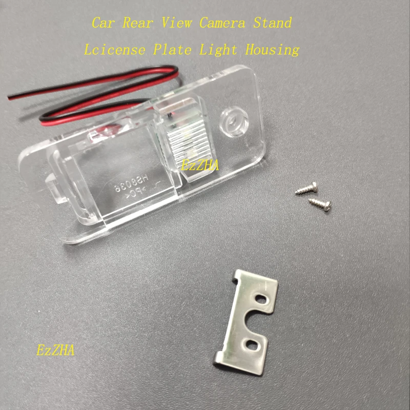 

EzZHA Car Rear View Camera Bracket License Plate Lights Housing Mount for Audi A3 S3 8P A4 B5 S4 B6 B7 8E 8H A6 C6 S6 RS6 Q7 A8
