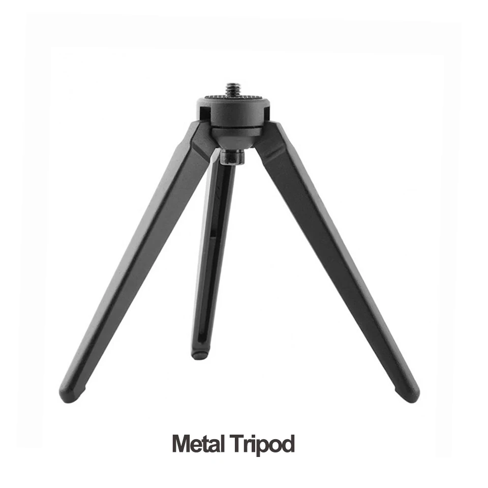 metal tripod Универсальный металлический штатив стабилизатор Экшн-камера адаптер крепление опорная база для GoPro HERO 8 DJI OSMO Insta360 One X eken H9R YI - Цвет: metal tripod