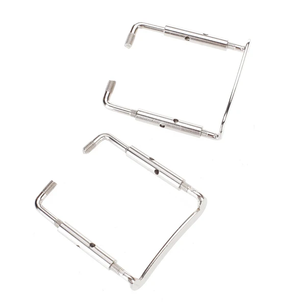2X Silver Metal Violin Chinrest Clamp Screw