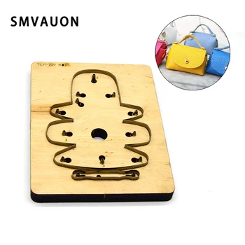 

SMVAUON DIY Coin Purse Wood Die Cutting New Baotou Steel Die Leather scrapbook Slimline Metal Card Cut Suitable For Die-Cutting