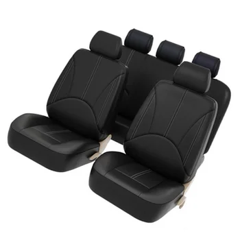 

Chair Cushion Seat Cover Cover Faux Leather Mat Protect Car Auto Dirt resistant