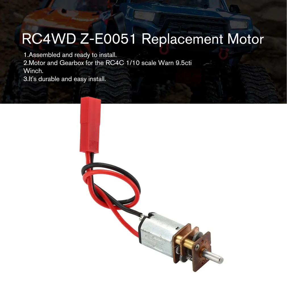 RC4WD Z-E0051 Замена двигателя коробка передач для RC4WD 1/10 мини предупреждающий 9.5cti лебедка Z-S1571 RC части и аксессуары