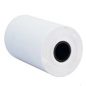 

3 rolls/lot Printable Sticker Paper White Direct Thermal Paper 7.5m Self-Adhesive 57x30mm Portable Bluetooth Pocket Printer