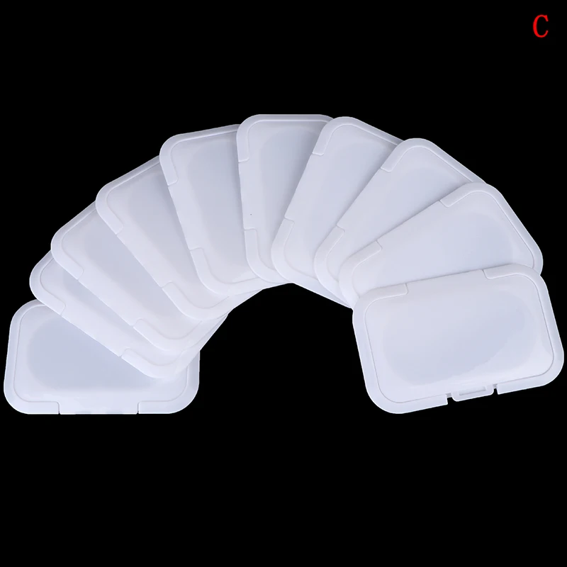 1/5/10pc Baby Wet Wipes Newborn Baby Reusable Colorful Wet Paper Lid Cover Tissues Reusable Lid Mother Care Useful
