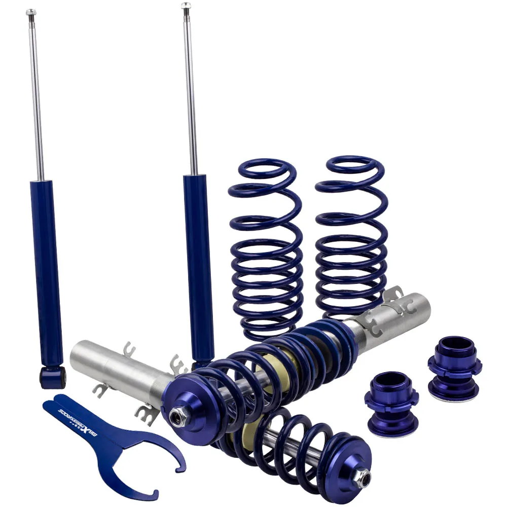 Стойки подвески Coilover для VW Volkswagen Golf MK4 Bora 1 9 TDi амортизатор Seat Leon 8 T пружина Audi TT Mk1