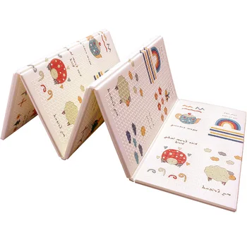 

Folding Carpets Xpe Foam Baby Play Mat Educational Children's Carpet baby Activity Gym Soft Puzzles Kids Rug Waterproof Playmat